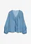 Blouse en mousseline à volants, bonprix