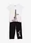 T-shirt + legging 3/4 (ens. 2 pces) 100% coton, bonprix