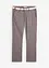 Regular Fit Chinohose mit Komfortbund und Gürtel, Straight, bonprix