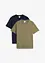 T-Shirt (2er Pack) aus reiner Bio-Baumwolle, bonprix