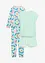 Pyjama + Shorty mit weicher Bio-Baumwolle (4-tlg. Set), bonprix