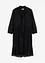 Mesh-Jerseykleid mit Schluppe, bonprix