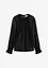 Spitzen-Shirt mit Volants aus Baumwolle, bonprix