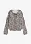 Feinstrickjacke mit Leopardenmuster, bonprix
