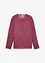 Henleyshirt, Langarm in gewaschener Optik aus reiner Bio-Baumwolle, bonprix