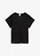 Shirt mit Seidenanteil und Webeinsatz, bonprix