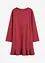 Kurzes Kleid mit Volant aus Punto di Roma, bonprix