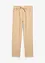 Pantalon droit taille élastiquée, 100% coton, bonprix