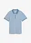 Piqué-Poloshirt mit Reißverschluss, bonprix