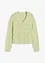 Ajour-Strickjacke aus Baumwolle, bonprix