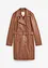 Leder-Trenchcoat, bonprix