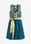 Dirndl mit Pailletten Schürze (2-tlg.Set), bonprix