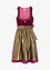 Dirndl mit Samt in Midilänge (2-tlg.Set), bonprix