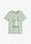 T-shirt avec imprimé brillant, bonprix