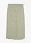 Jupe midi en twill, bonprix