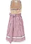 Dirndl avec tablier, longueur genou (ens. 2 pces), bonprix