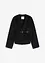 Oversized Blazer mit Gürtel in Wolloptik, ungefüttert, bonprix