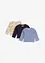 Lot de 3 T-shirts longs 100% coton, bonprix
