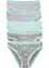 Lot de 5 slips avec coton doux, bonprix