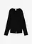 Gilet cintré en maille de viscose mélangée, bonprix
