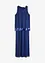 Robe longue en georgette fine avec sequins, bonprix