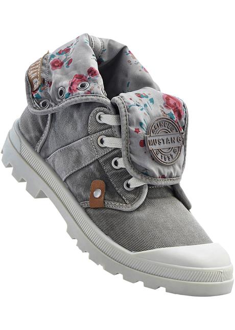 bonprix Femme Baskets Gris Fr ch Mustang De waqXqvB