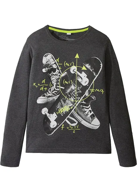 Langarmshirt mit Baumwolle, bonprix