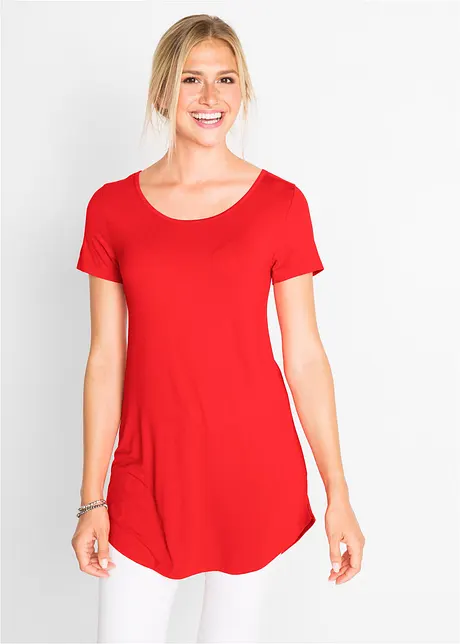 Longshirt aus softer Viskose, bonprix