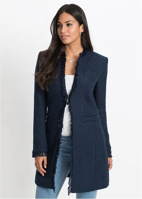 Bouclé-Longblazer, bonprix