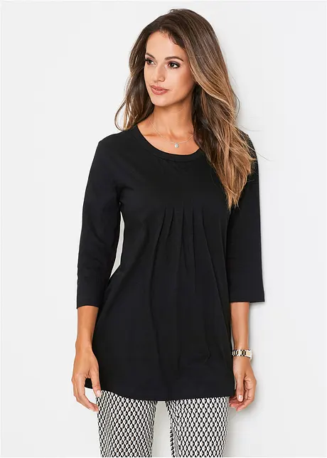 Longshirt aus reiner Baumwolle, bonprix