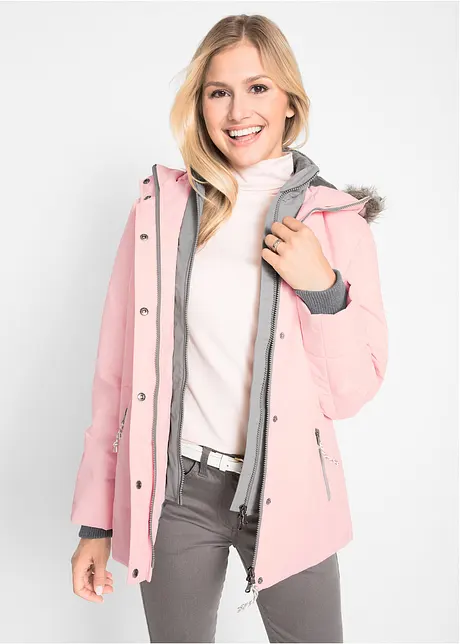 Winterjacke in 2-in1 Optik, bonprix