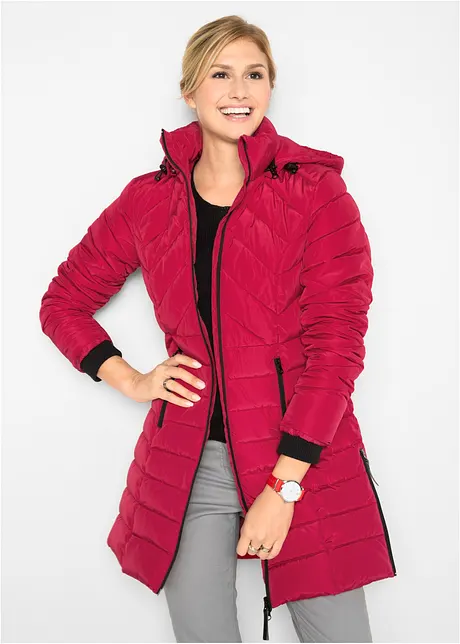 Long-Steppjacke mit Wattierung, bonprix