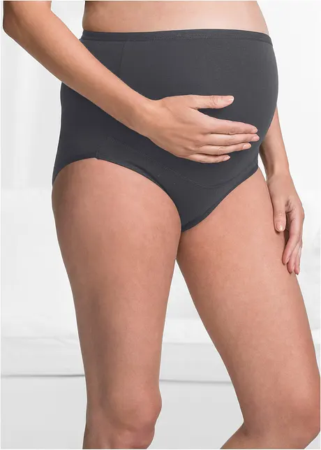 Überbauchslip mit Bio-Baumwolle (2er Pack), bonprix