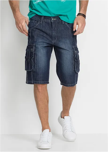 Cargo-Jeans-Bermuda Regular Fit, bonprix