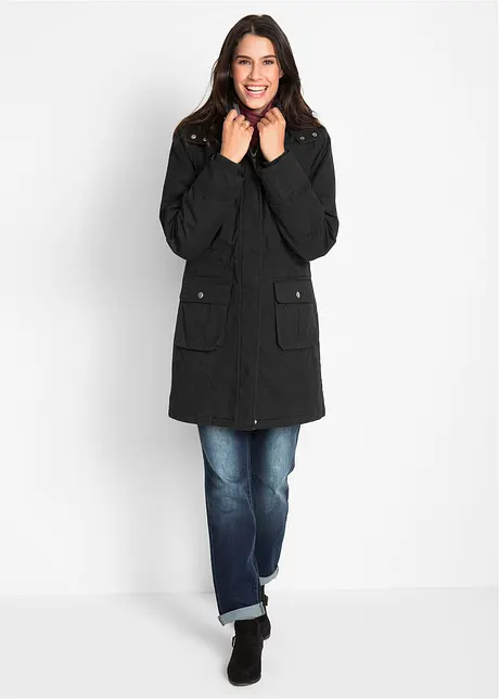 Wattierter Baumwoll-Parka, bonprix