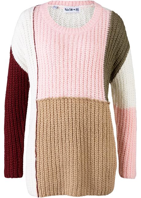 Maite Kelly Oversize Pullover in Patchwork Optik Weiche Hausschuhe Puderrosa KINDER | H&M CH