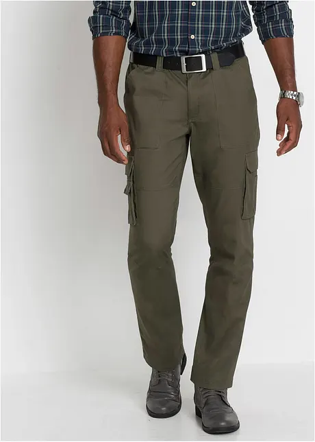 Cargohose mit Teflonausrüstung, Straight, bonprix