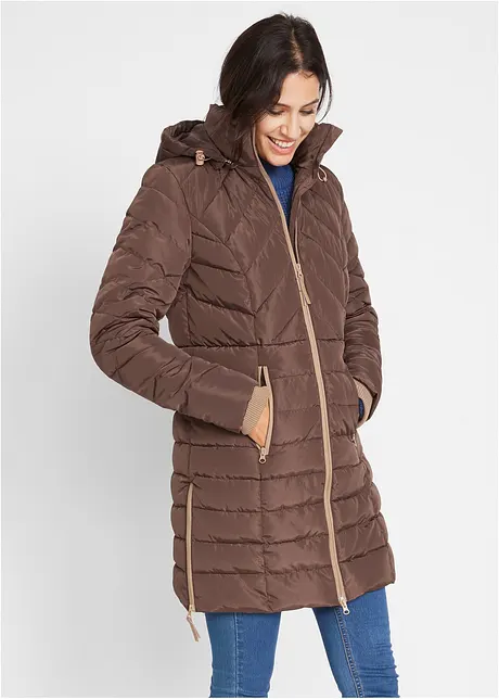 Long-Steppjacke mit Wattierung, bonprix