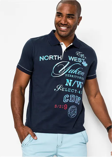 Poloshirt, Kurzarm aus Jersey, bonprix