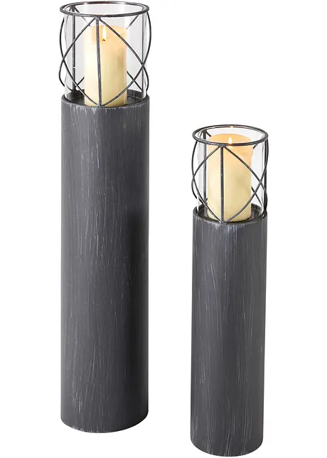 Kerzenhalter rund (2-tlg.Set), bpc living bonprix collection