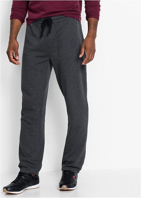 Lot de 2 pantalons de jogging homme noir anthracite chin