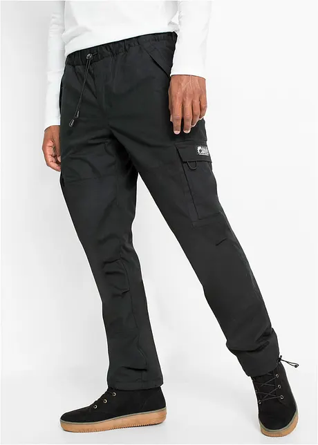 Loose Fit Schlupf-Thermohose, Straight, RAINBOW