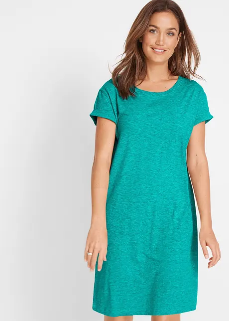 Jerseykleid aus reiner Bio-Baumwolle, bonprix