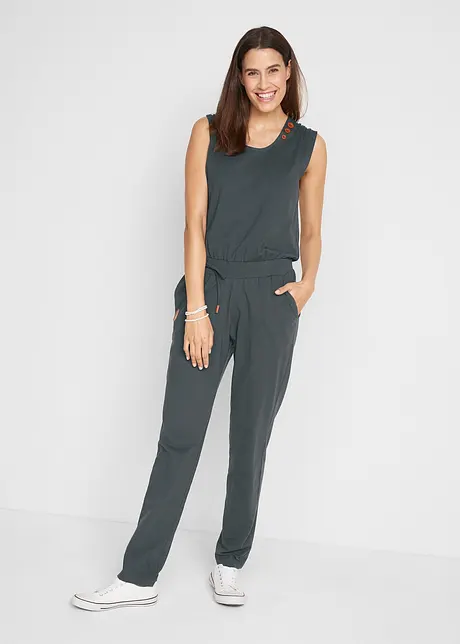 Jersey-Overall aus Baumwoll-Mix, bonprix