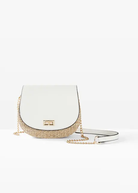 Sac à bandoulière aspect paille, bonprix