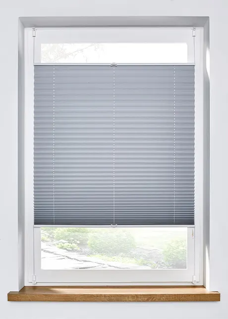 Verdunkelungsplissee mit gleichfarbiger Rückseite, bpc living bonprix collection