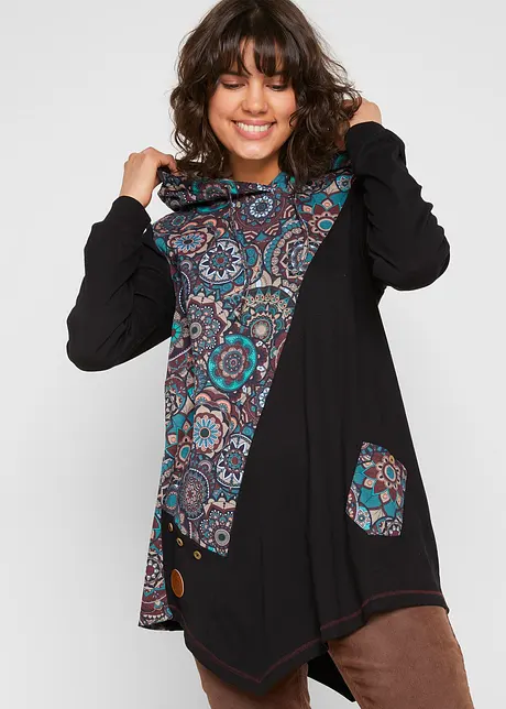 Kapuzenshirt aus reiner Baumwolle, bonprix