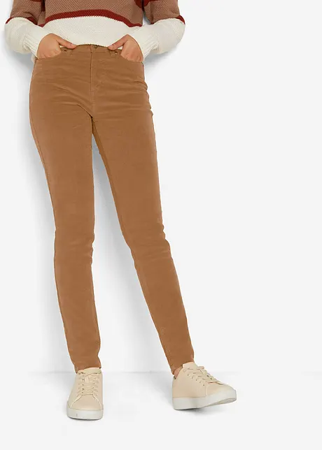 Stretch-Cordhose, Skinny, bonprix