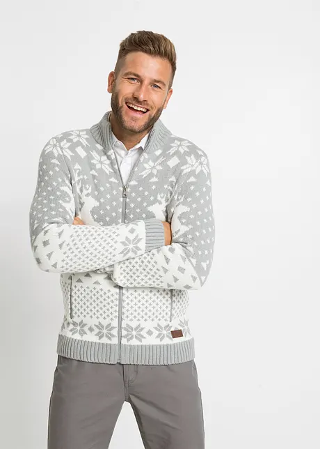 Gilet en maille norvégien, bonprix