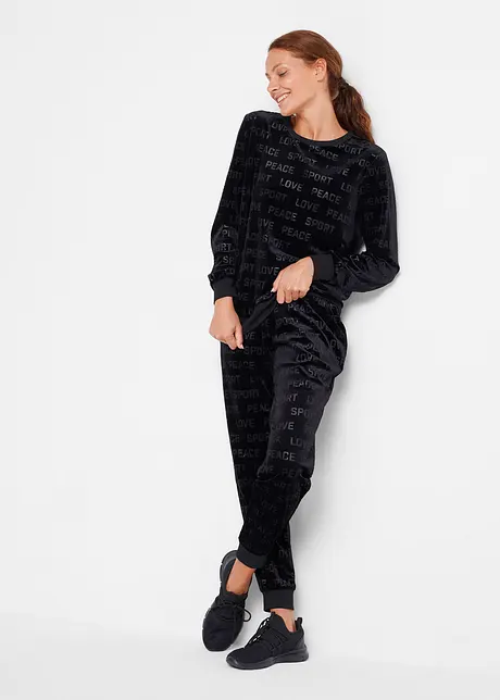 Nicki-Jogginganzug (2-tlg.Set), bpc bonprix collection